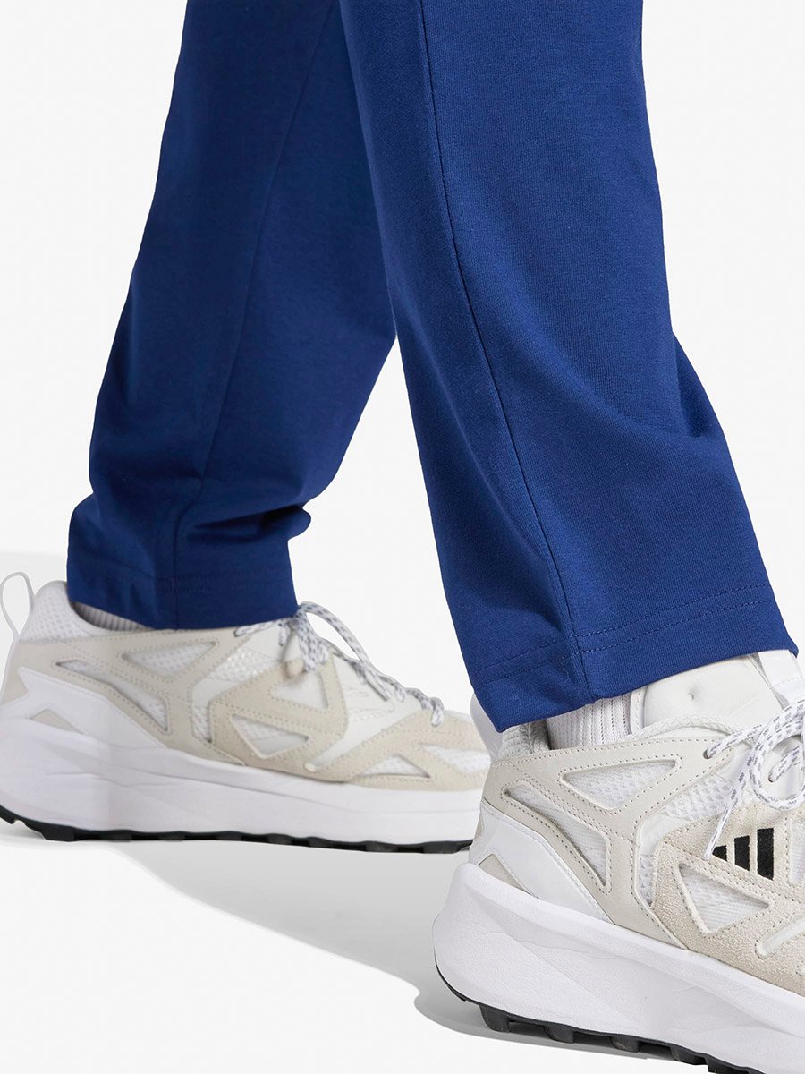 Men Blue Logo Print Joggers