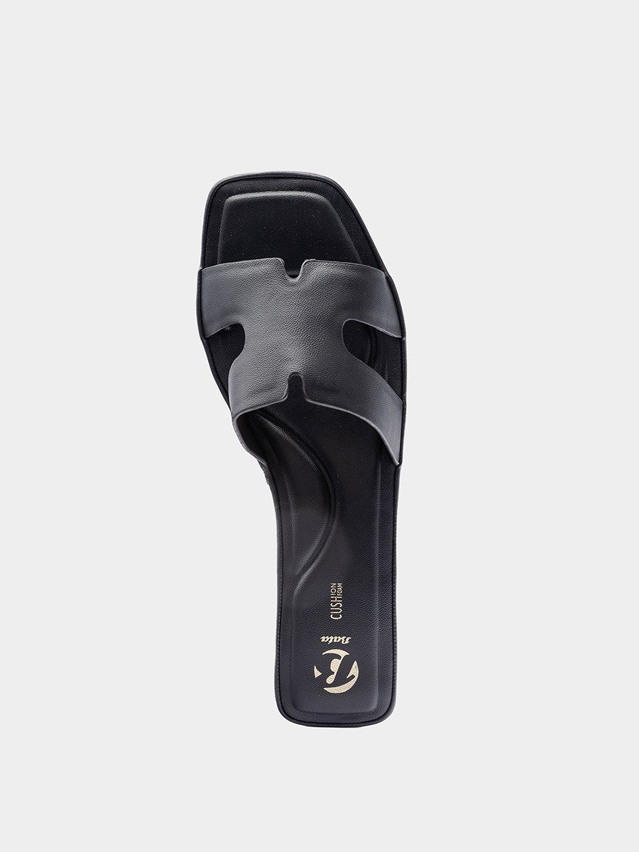 Solid Block Heel Sandals