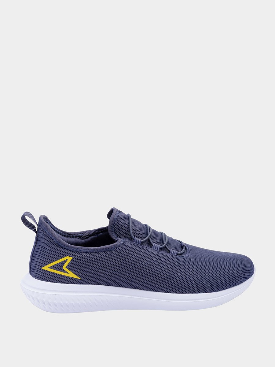 Logo Detail Stretch-Lace Casual Sneakers