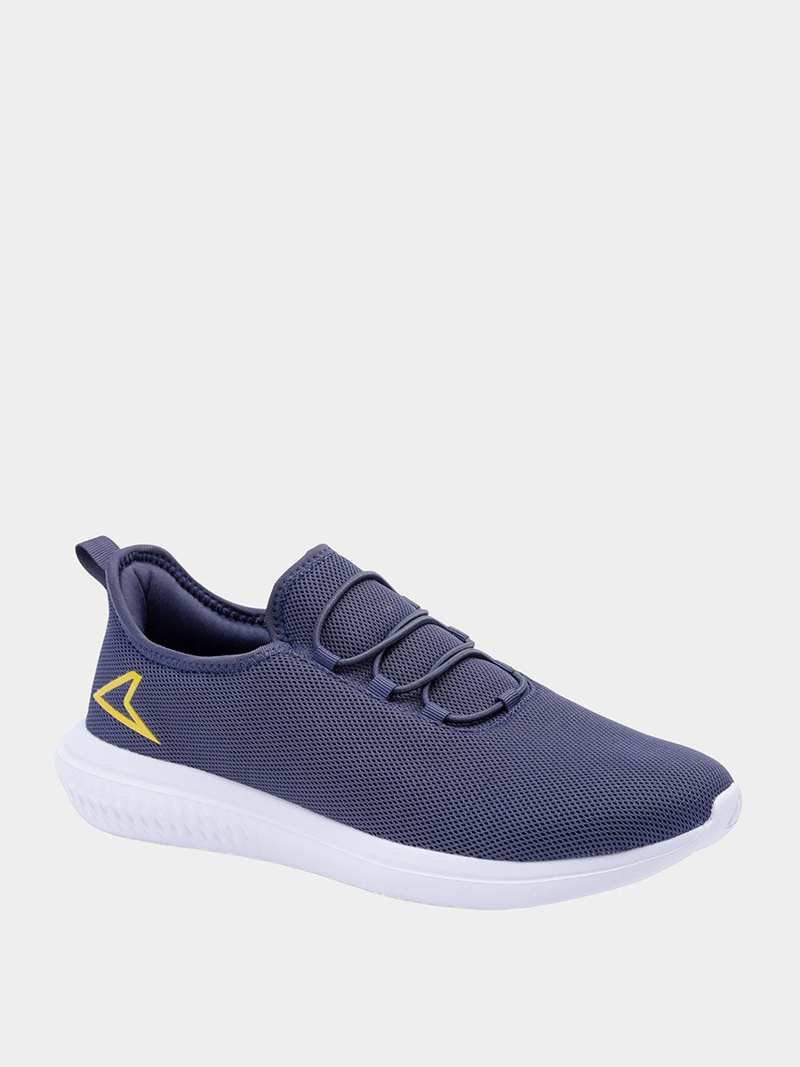 Logo Detail Stretch-Lace Casual Sneakers