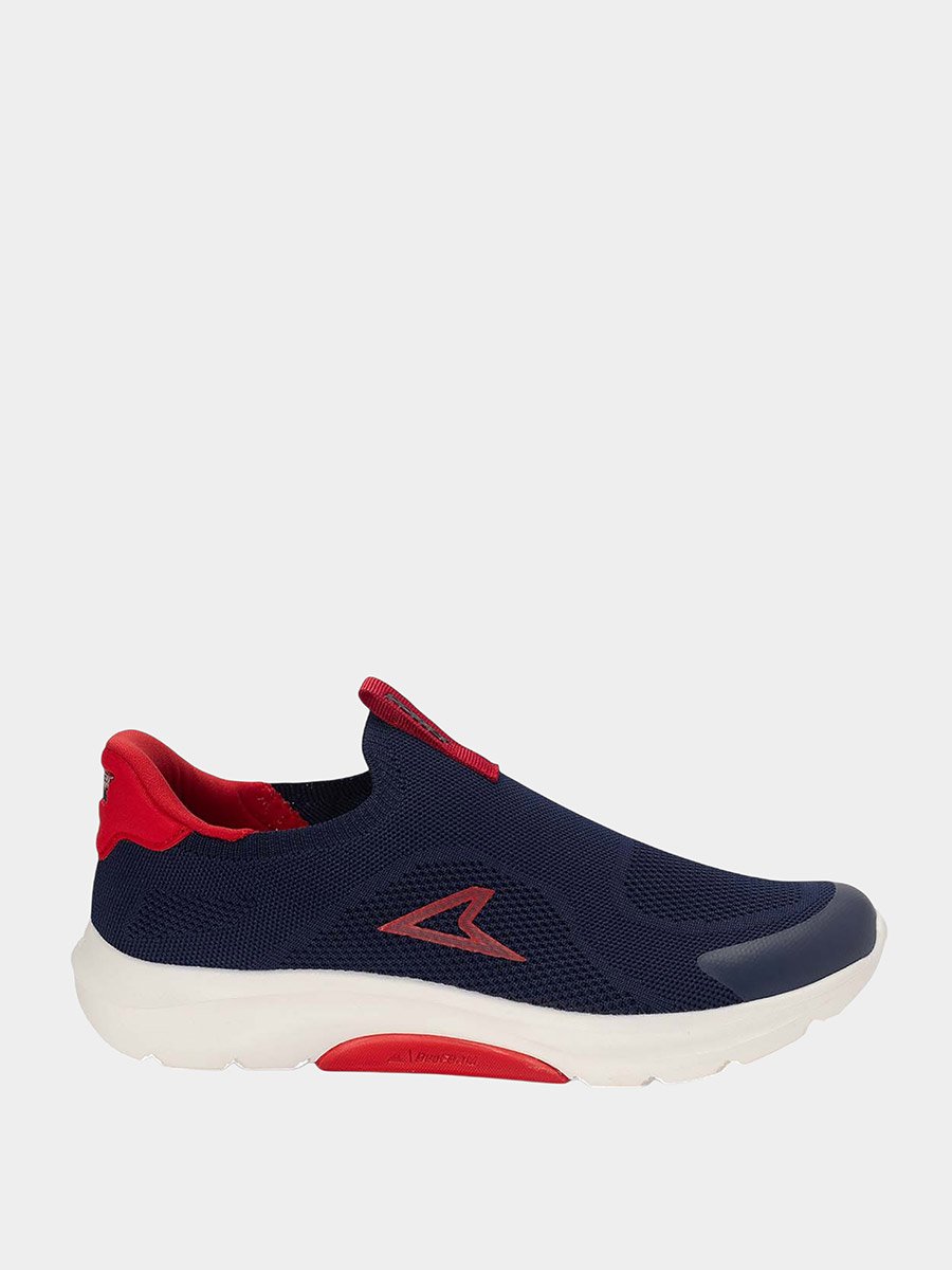 Logo Detail Knit Casual Sneakers