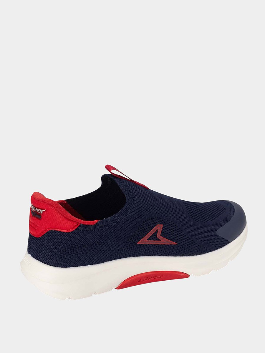 Logo Detail Knit Casual Sneakers