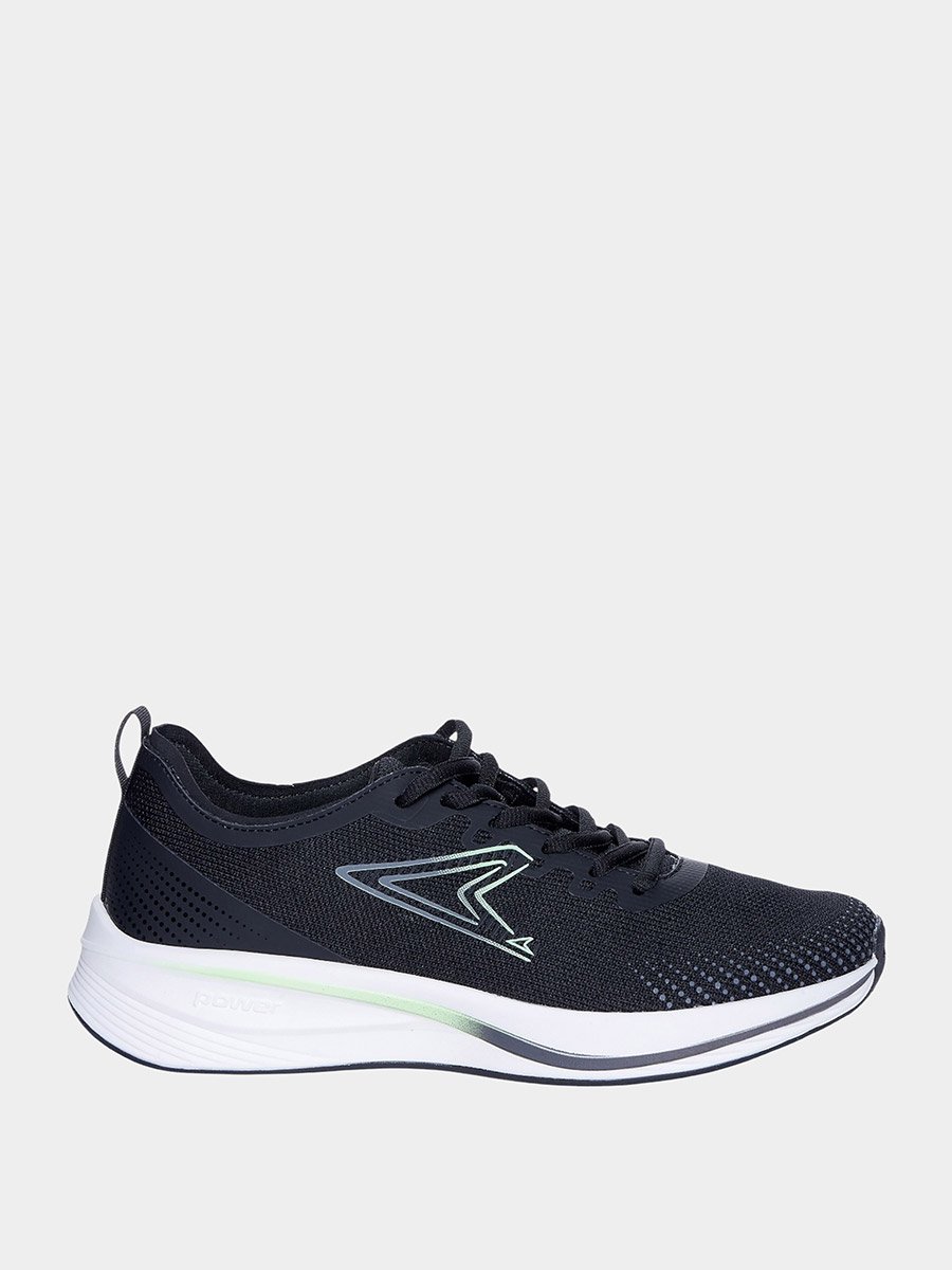Men Black Running Trainers