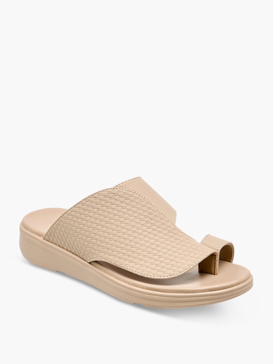 Men Toe Loop Detail Arabic Sandals