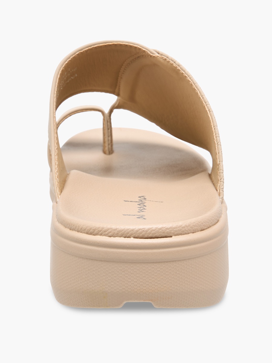 Men Toe Loop Detail Arabic Sandals