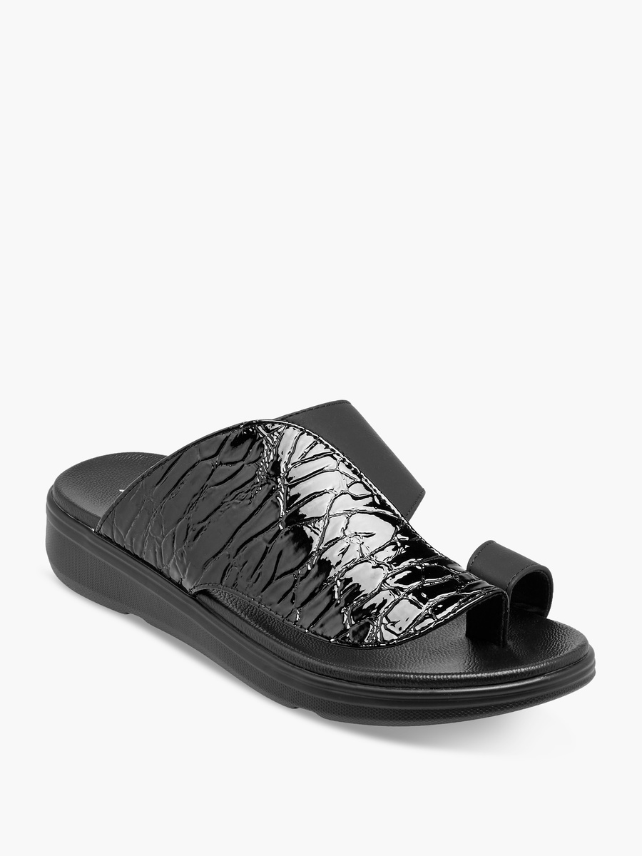 Men Toe Loop Detail Arabic Sandals