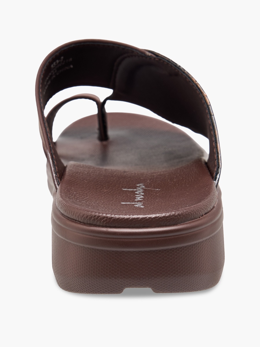 Men Toe Loop Detail Arabic Sandals