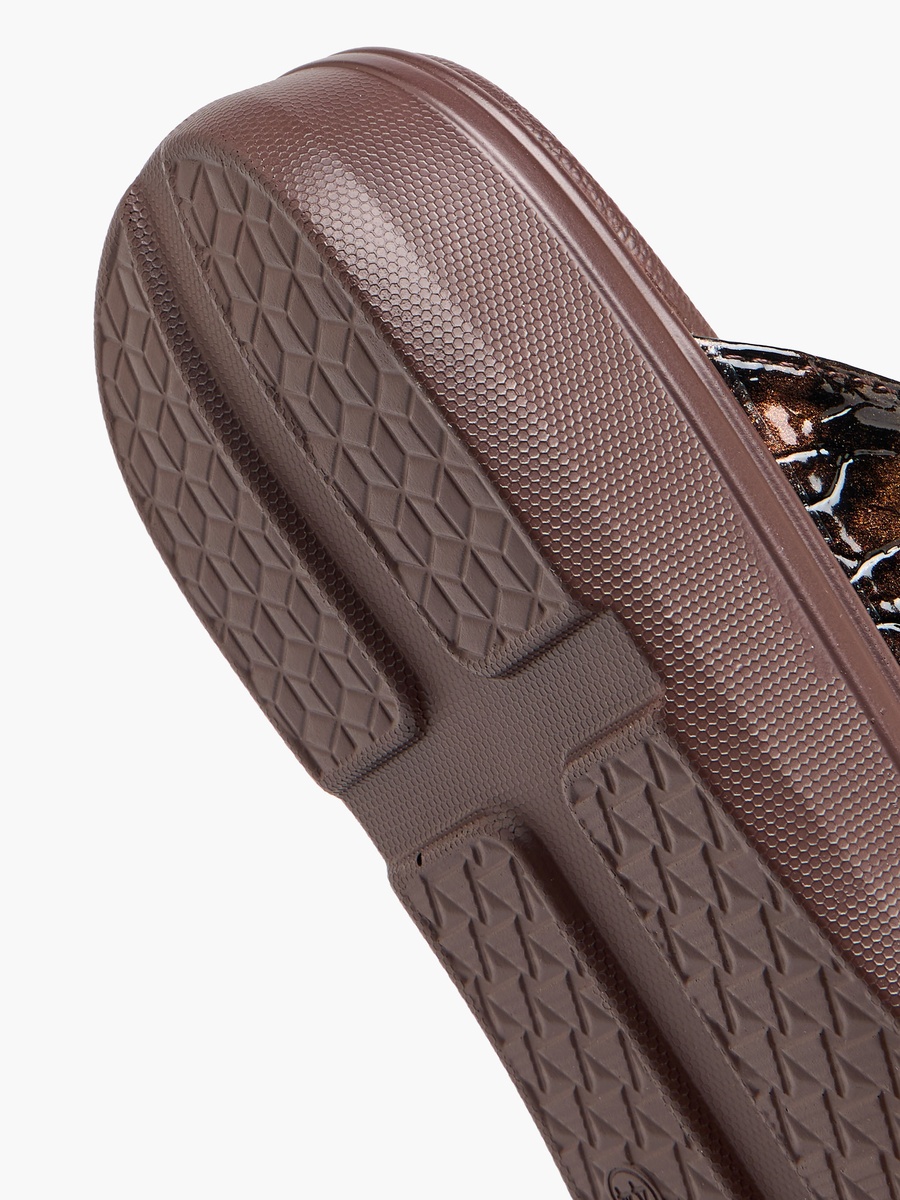 Men Toe Loop Detail Arabic Sandals