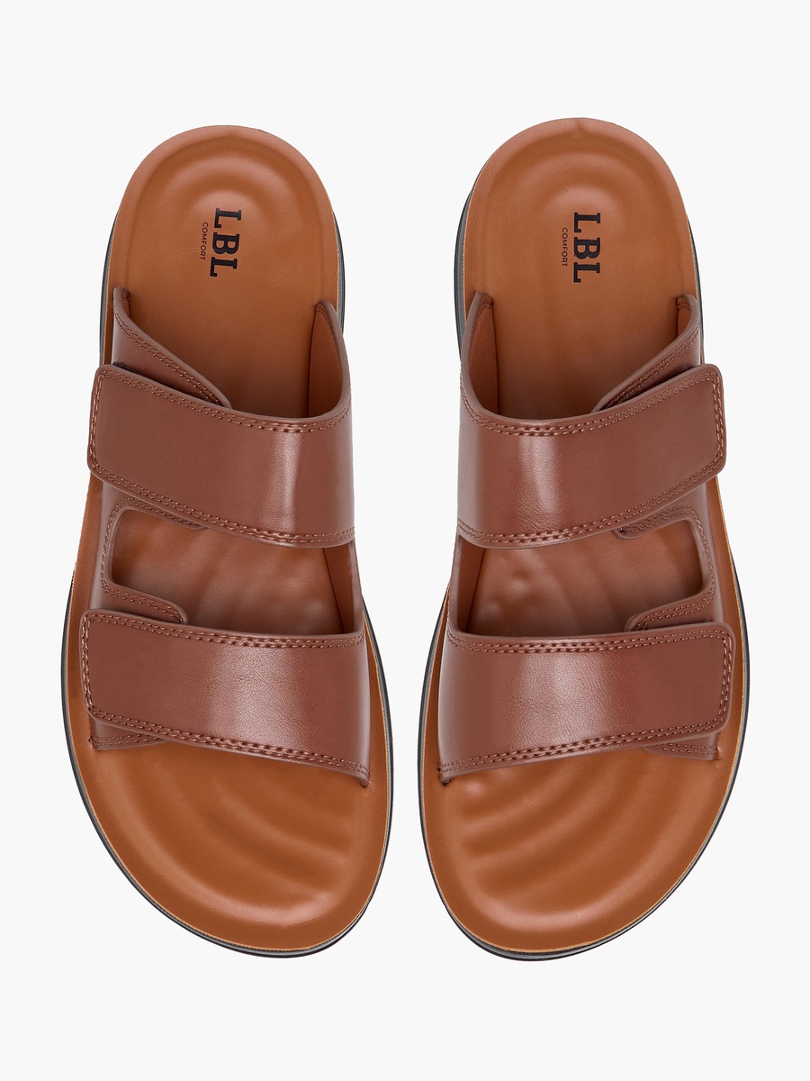 Men Hook and Loop Arabic Sandals