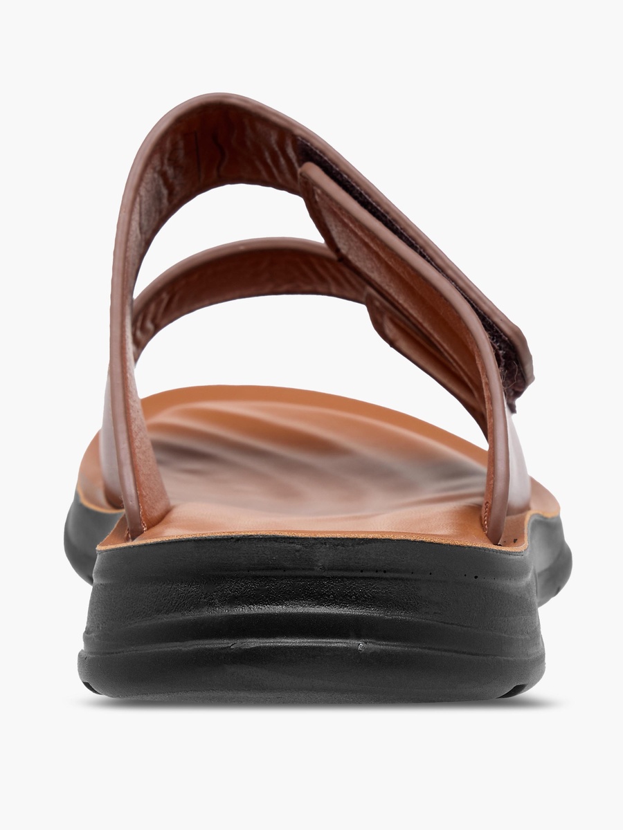 Men Hook and Loop Arabic Sandals