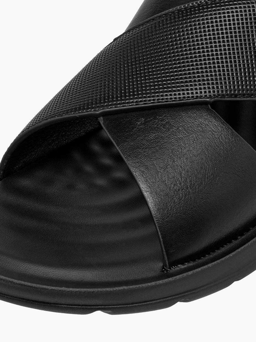 Men Cross Strap Arabic Sandals
