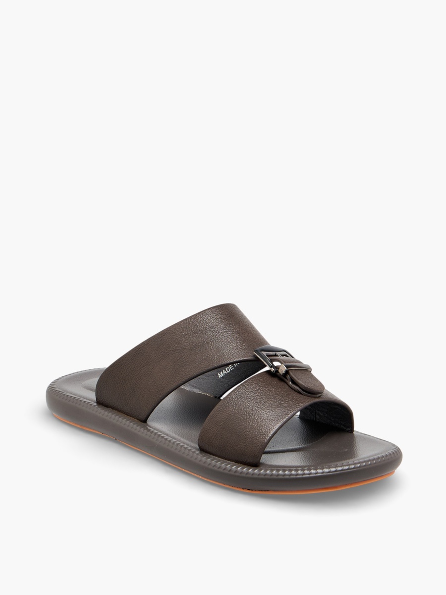 Men Buckle Detail Arabic Sandals