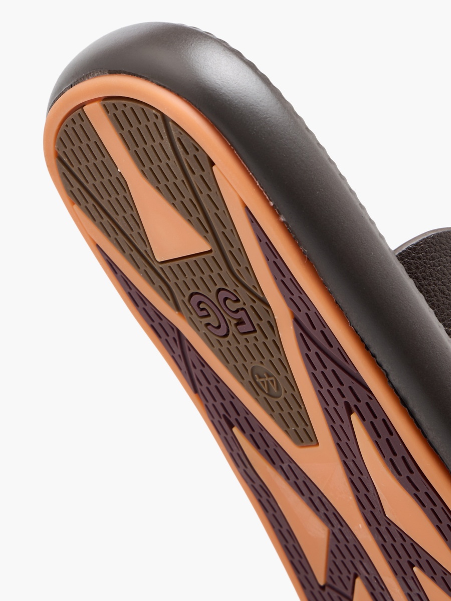 Men Buckle Detail Arabic Sandals