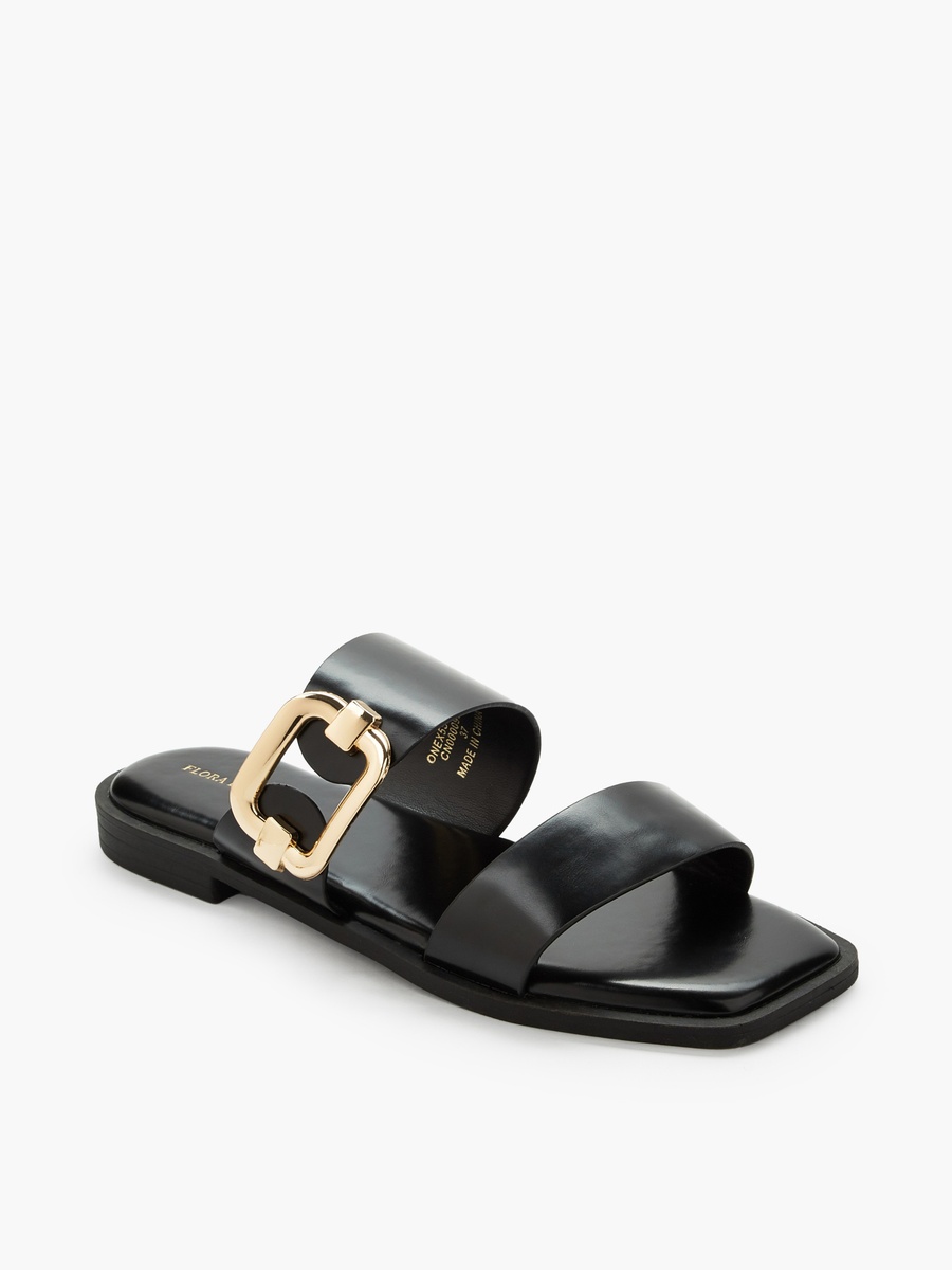 Women Buckle Detail Sandals
