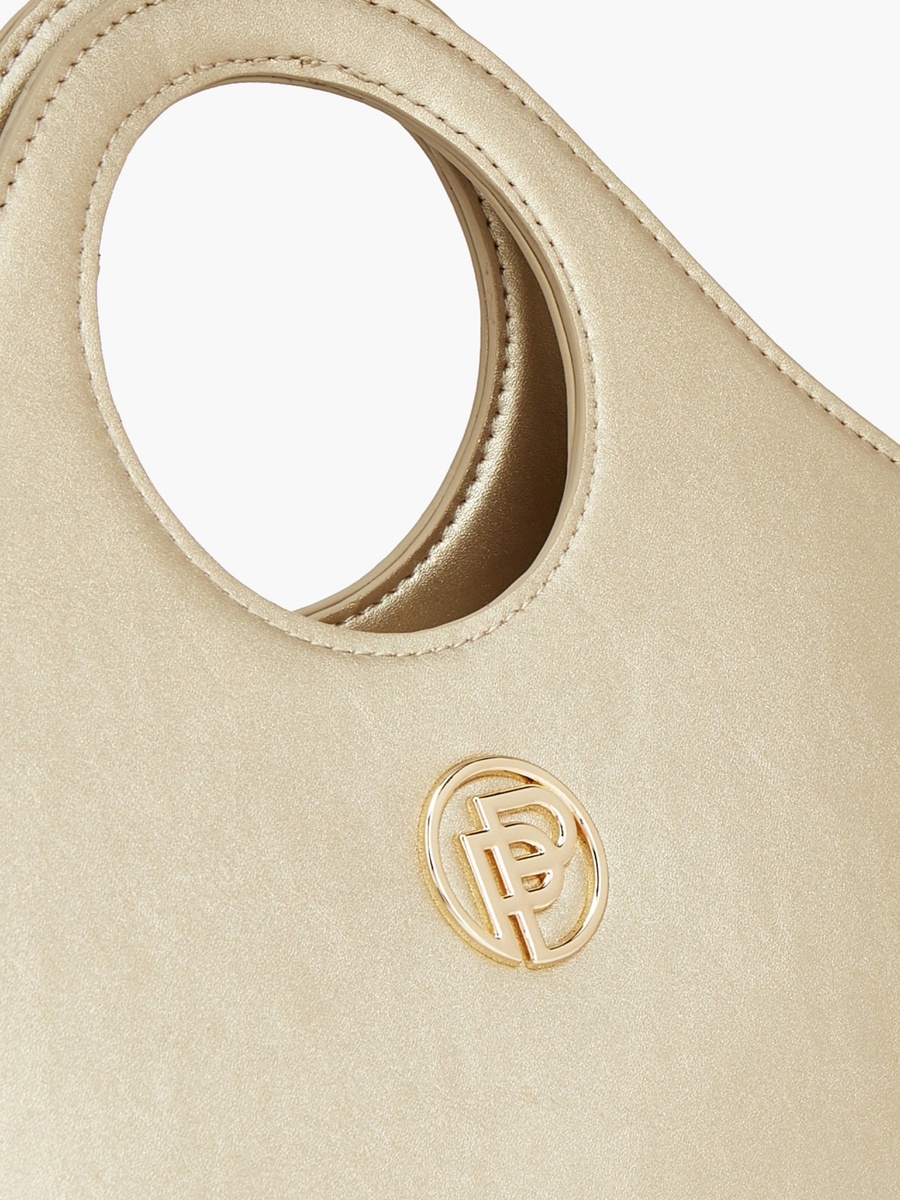 Textured Tote Bag with Zip Closure