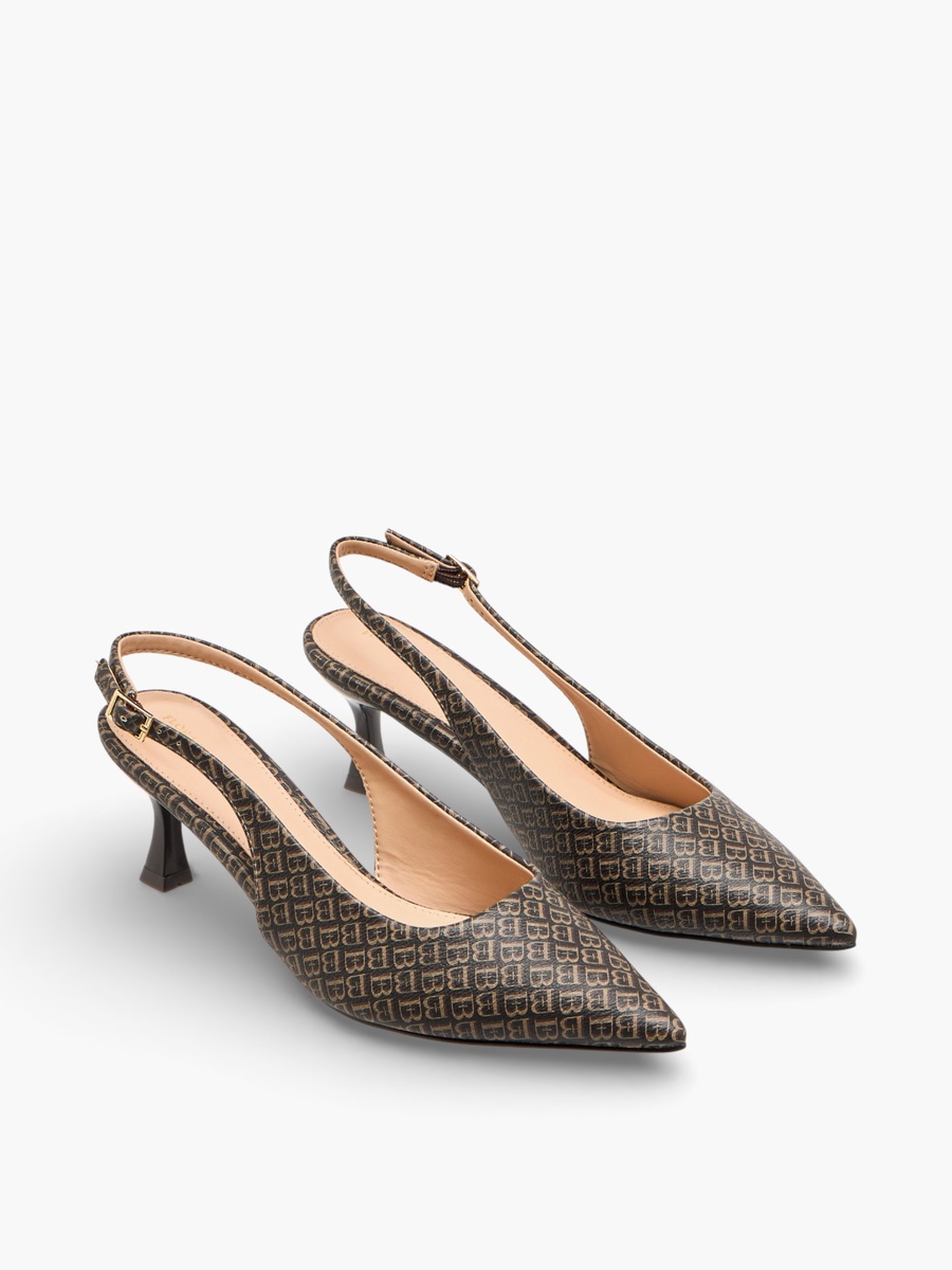 Women Flared Heel Shoes