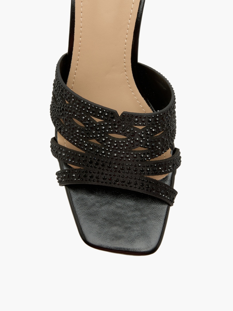 Women Embellished Flared Heel Sandals