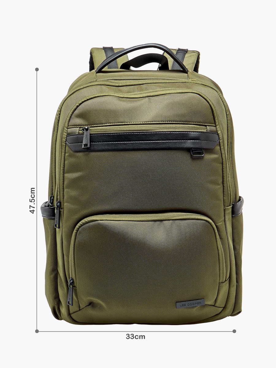 Textured Backpack with Adjustable Shoulder Straps