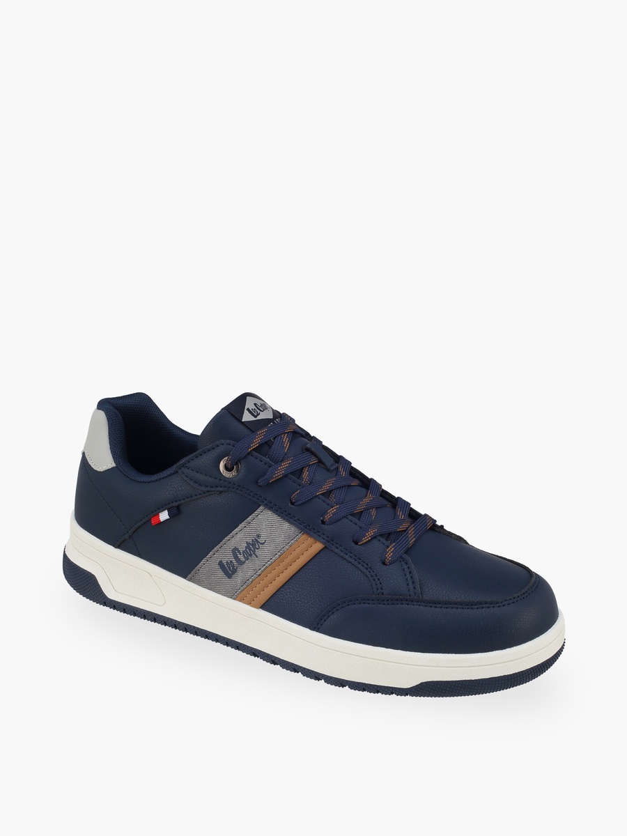 Men Lace-Up Ankle Sneakers