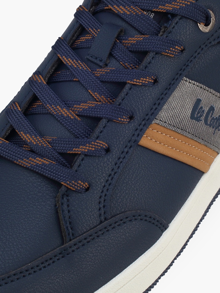 Men Lace-Up Ankle Sneakers