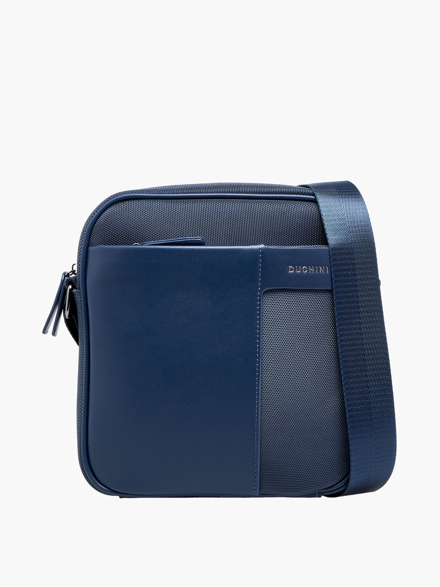 Men Textured Crossbody Bag