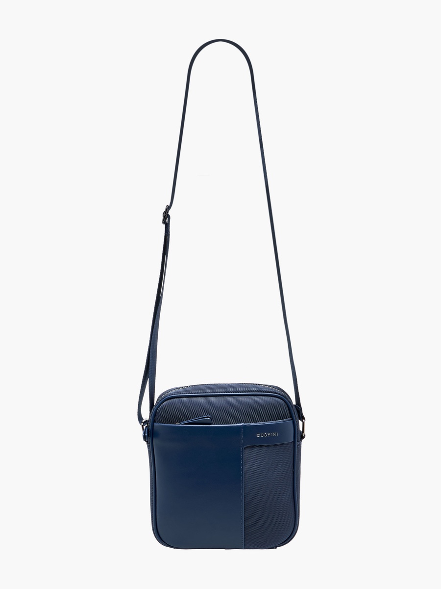 Men Textured Crossbody Bag
