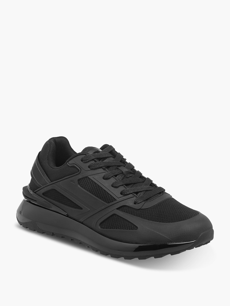 Men Lace-Up Ankle Sneakers