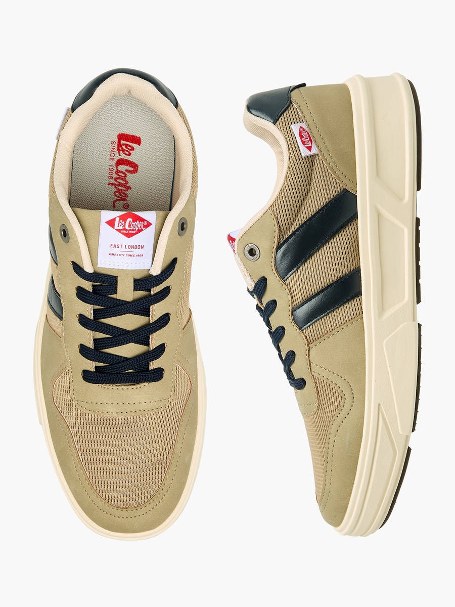 Men Lace-Up Ankle Sneakers