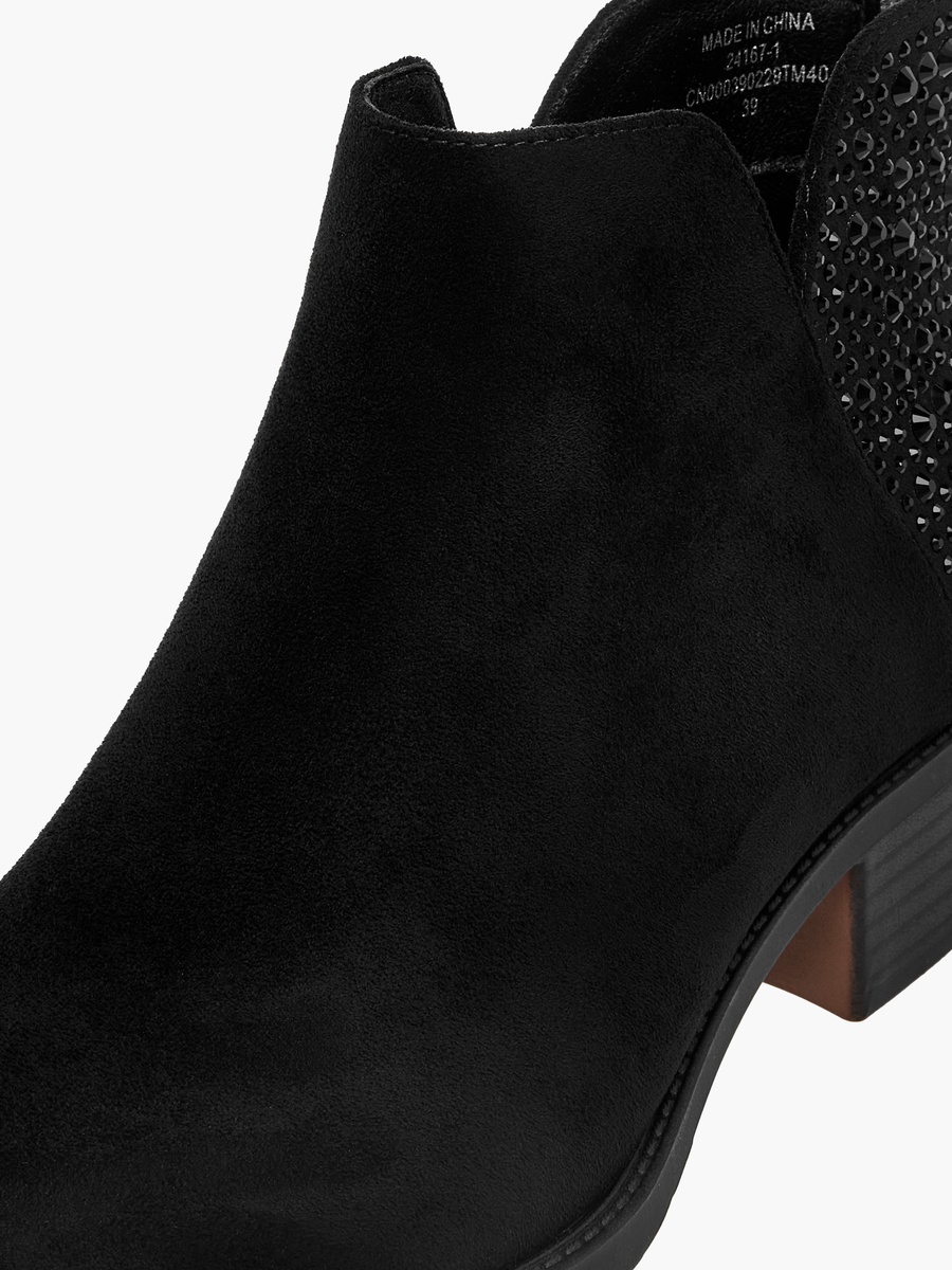 Women Block Heel Ankle Boots