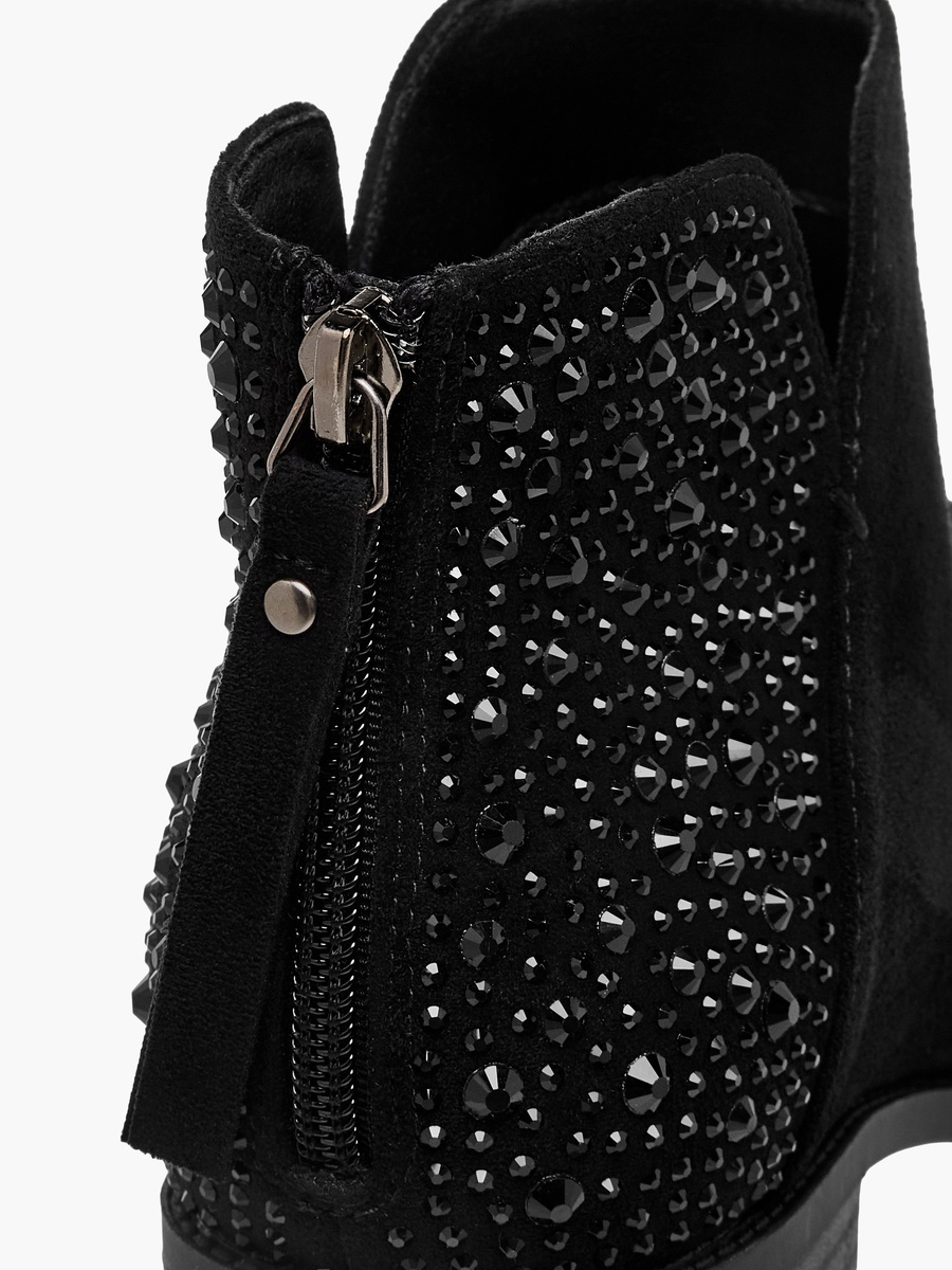 Women Block Heel Ankle Boots