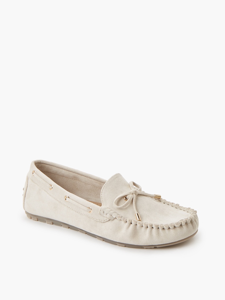 Women Textured Moccasins