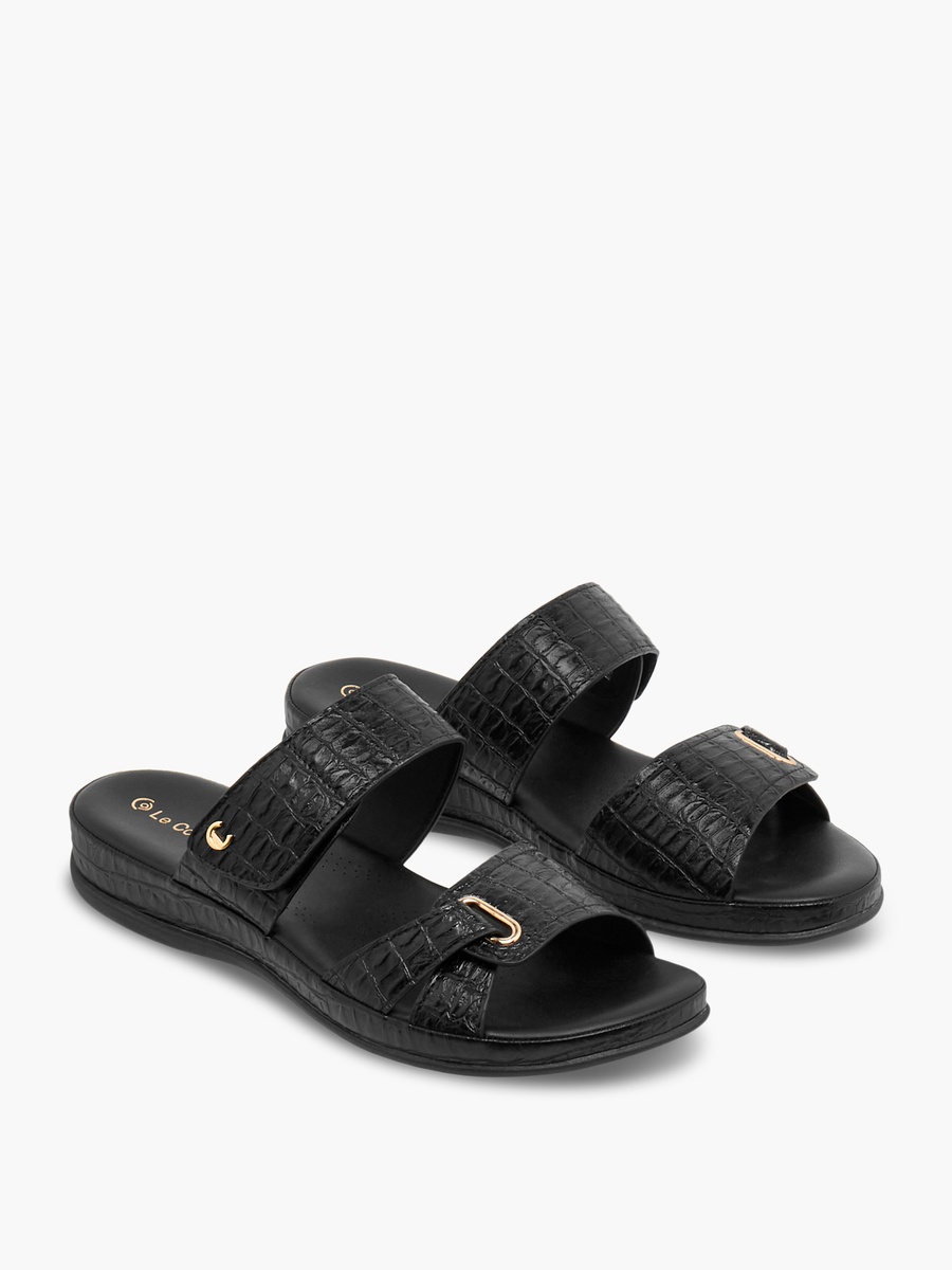 Women Textured Comfort Sandals
