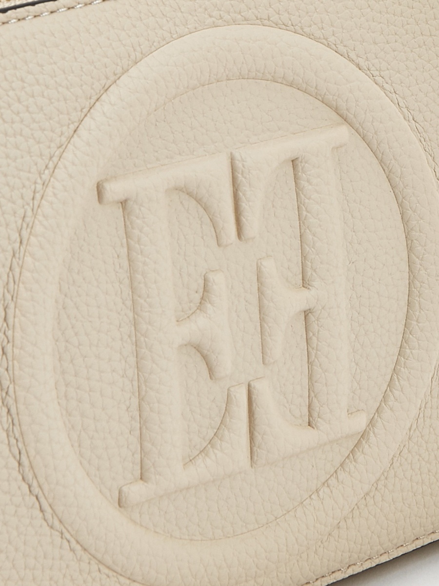 Monogram Embossed Crossbody Bag with Chain Strap