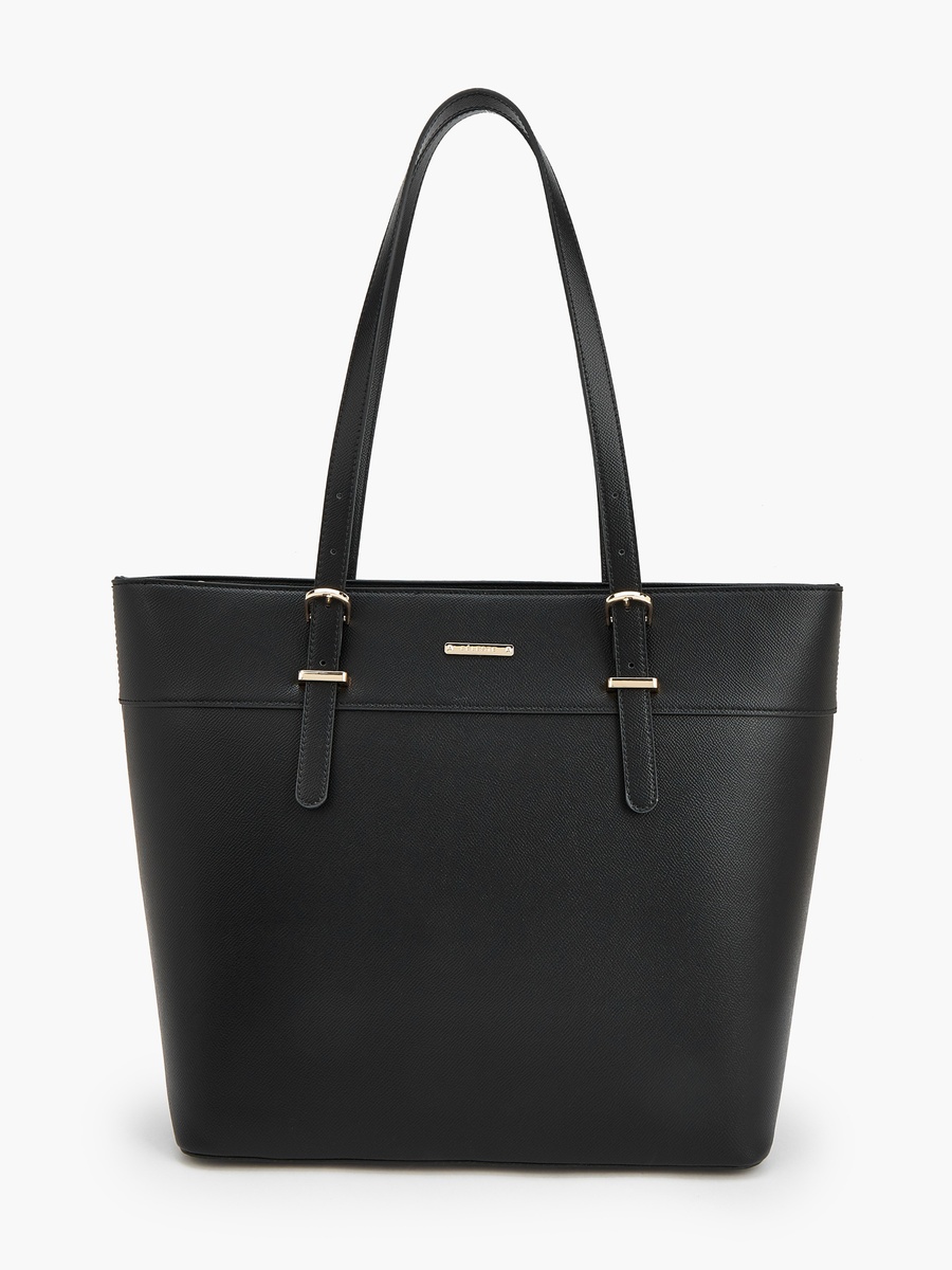 4-Piece Tote Bag Set with Solid Design