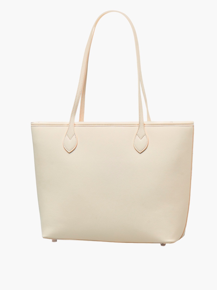 Cherry Print Tote Bag with Double Handle