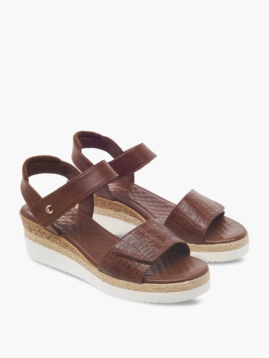 Women Wedge Heel Ankle Strap Sandals