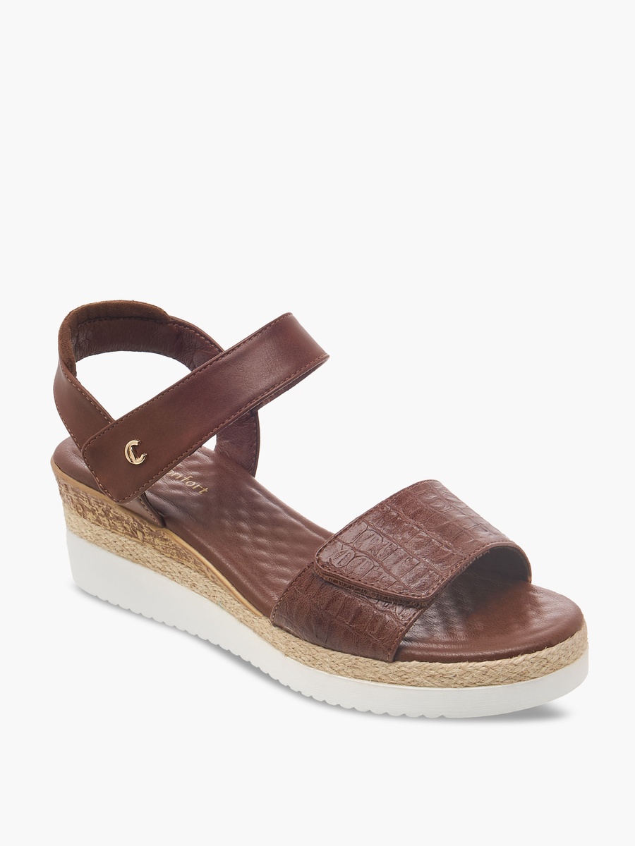 Women Wedge Heel Ankle Strap Sandals