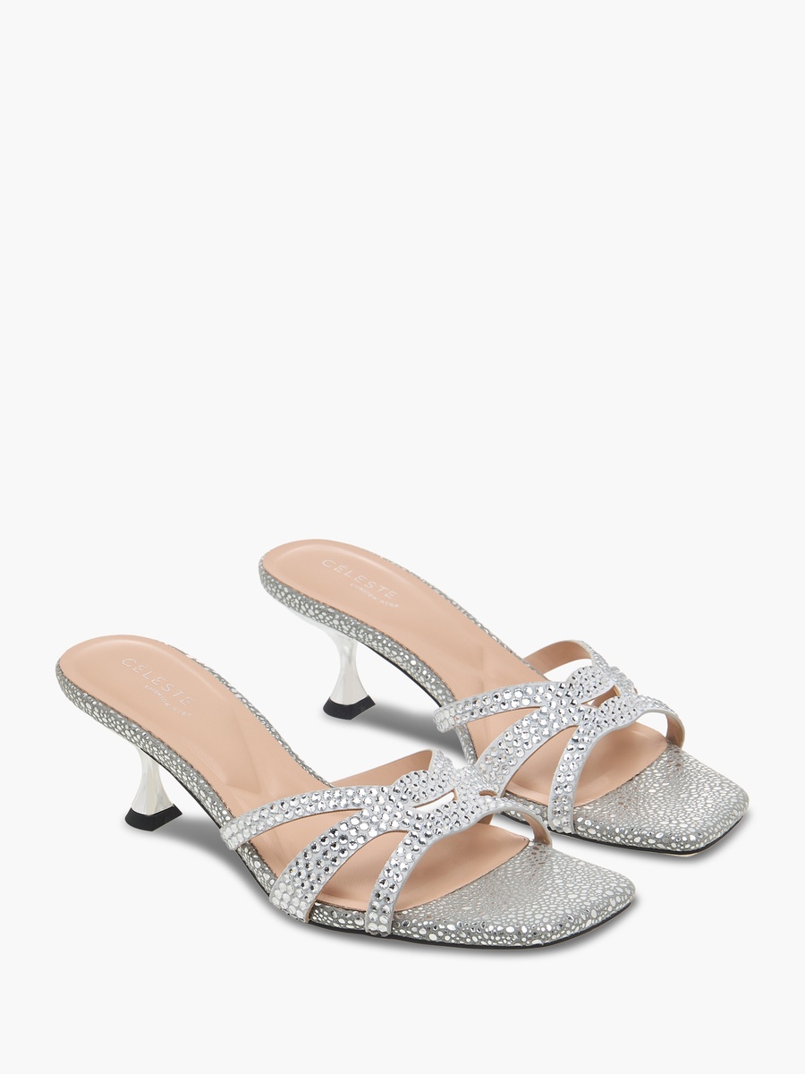 Women Kitten Heel Sandals