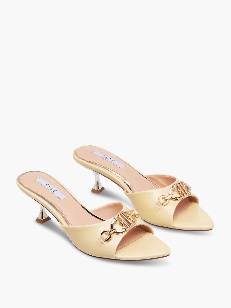 Women Flared Heel Sandals