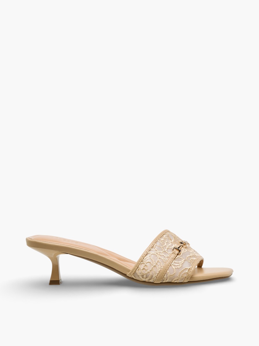 Women Kitten Heel Sandals