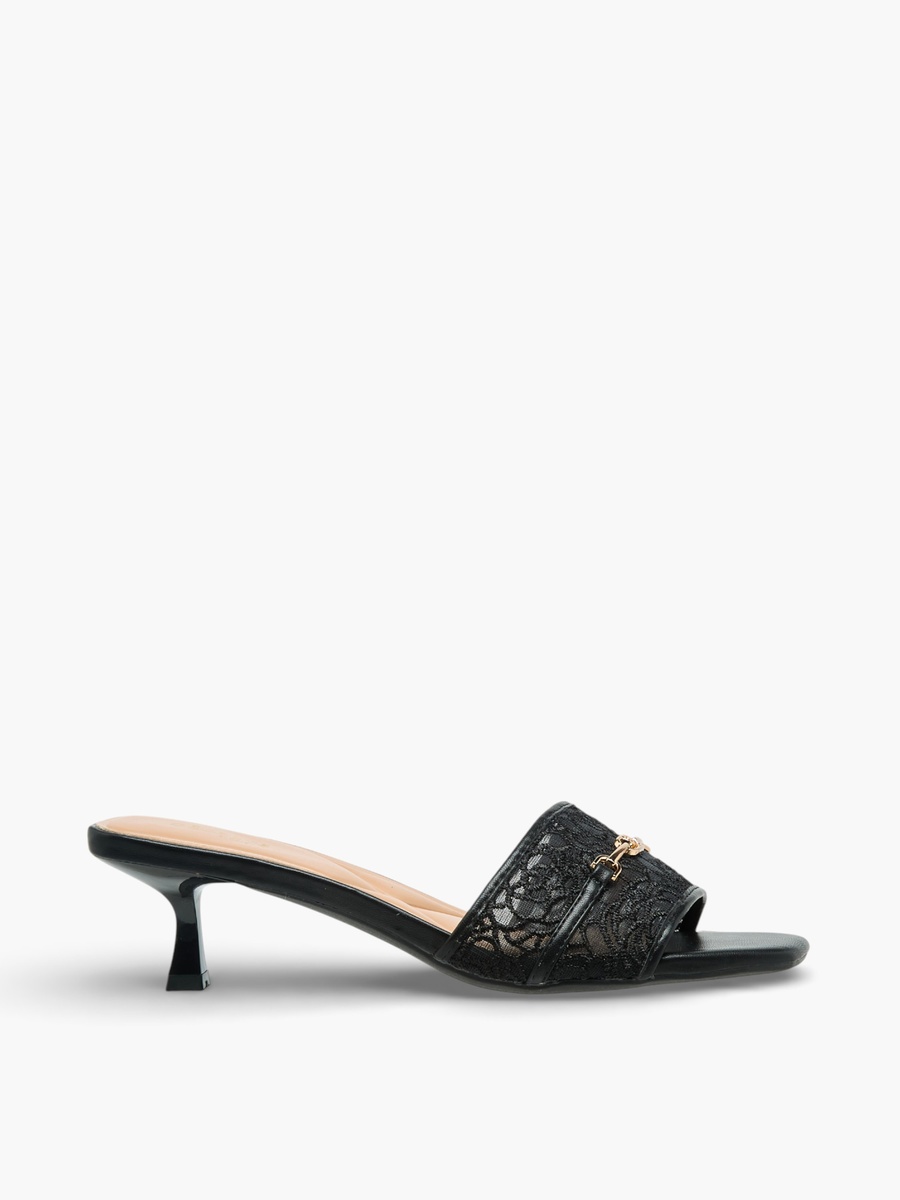 Women Kitten Heel Sandals