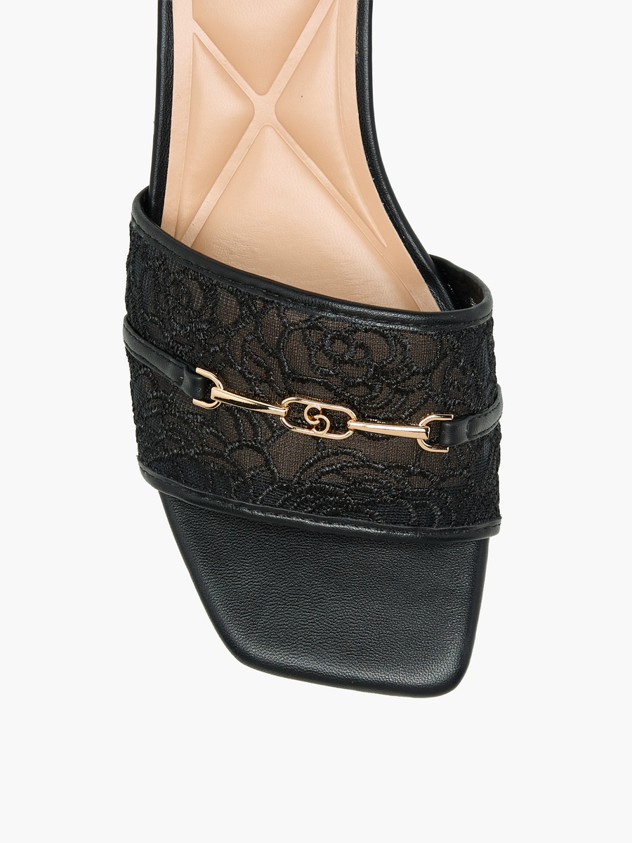 Women Kitten Heel Sandals