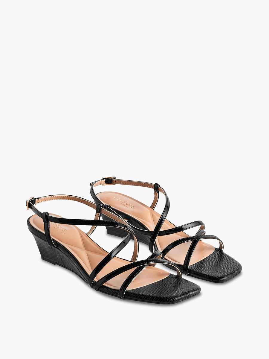 Women Wedge Heel Ankle Strap Sandals