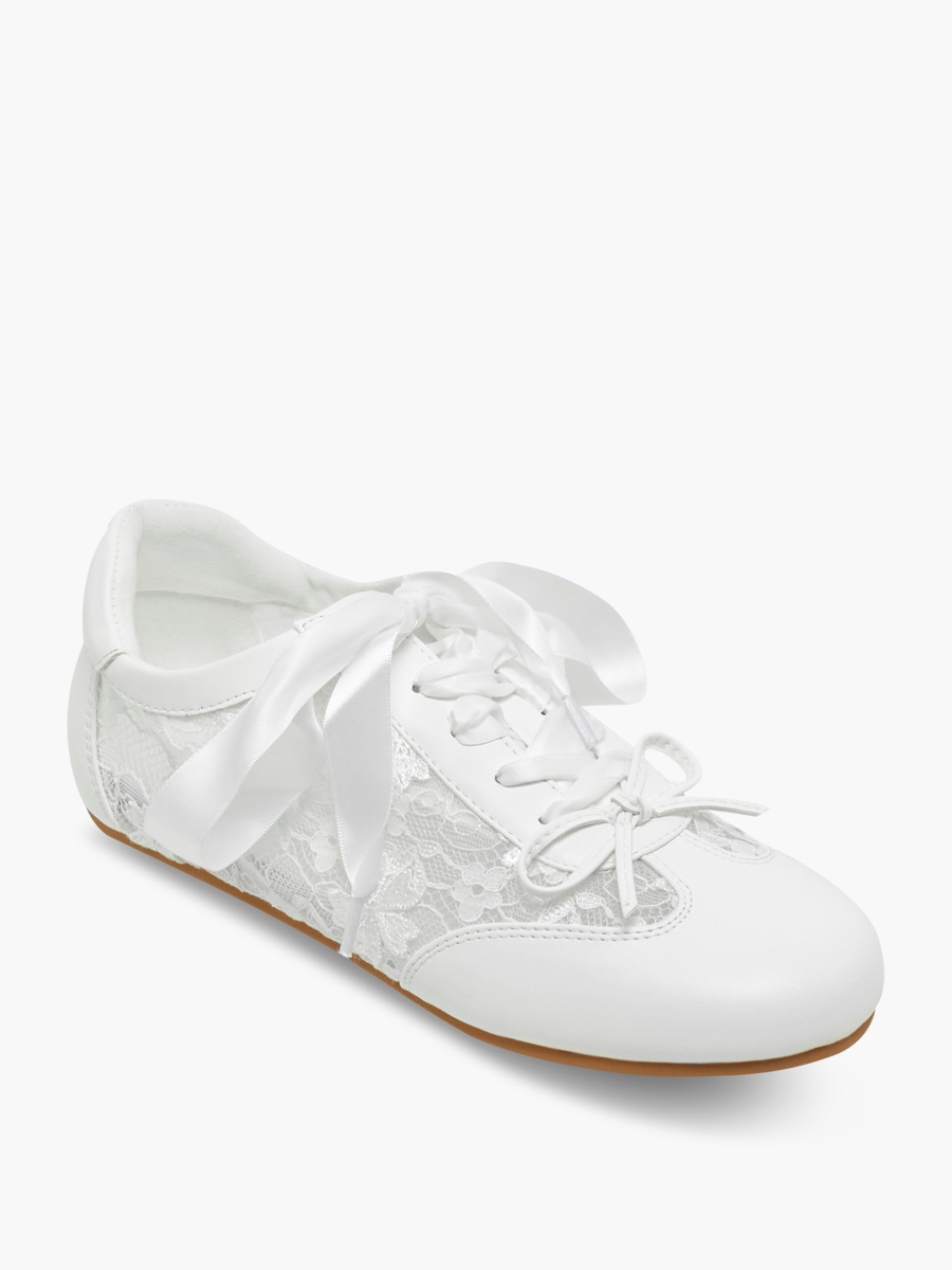 Women Lace-Up Ankle Sneakers