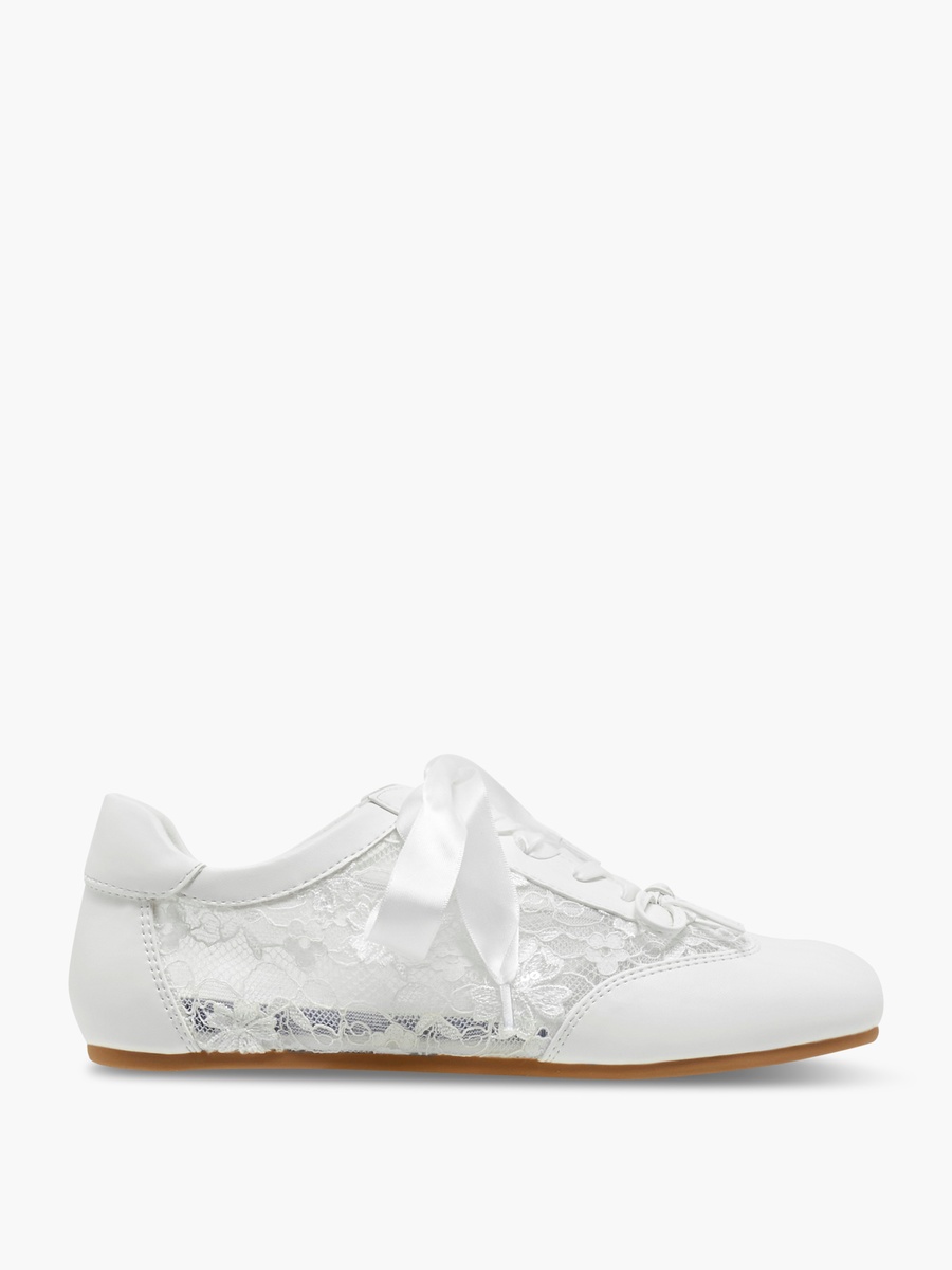 Women Lace-Up Ankle Sneakers
