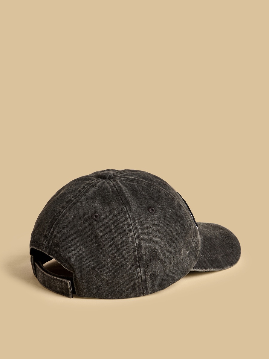 Brooklyn Embroidered Cap with Hook and Loop Strap Closure