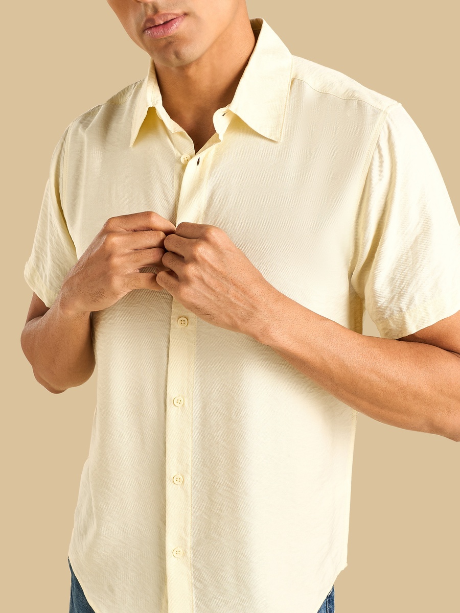 Textured Twill Shirt