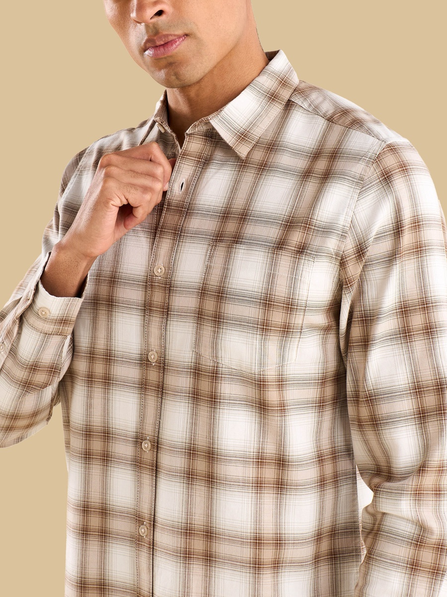 Checked Shirt with Pocket