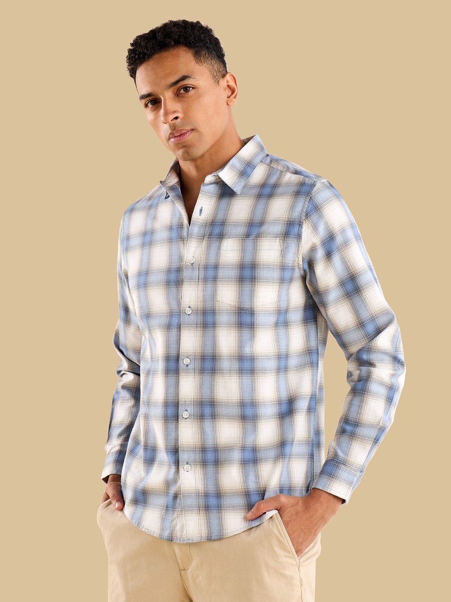 Checked Shirt with Pocket