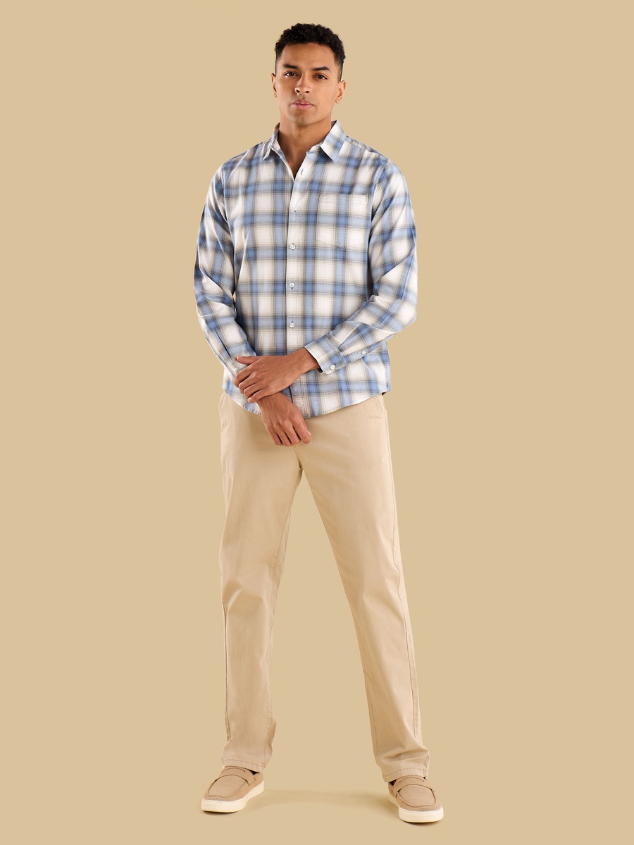 Checked Shirt with Pocket